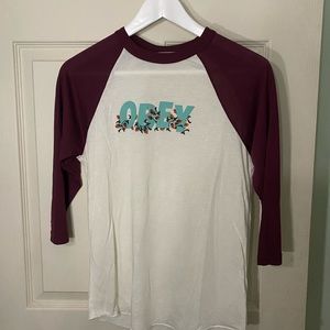 Obey Baseball Tee